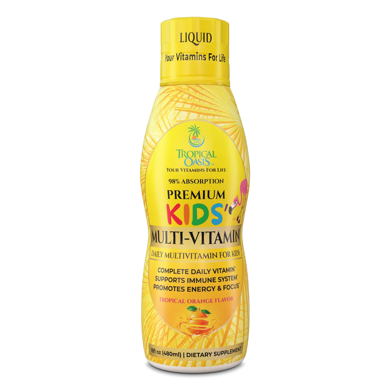 Kids Liquid Multivitamin Supplement